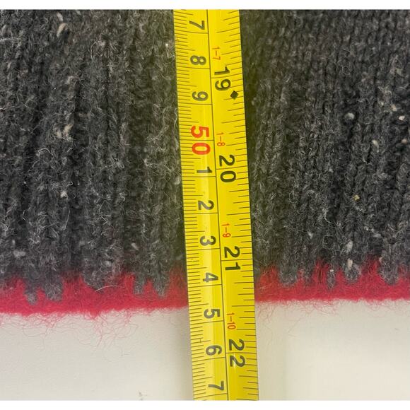 Woolrich Gray Cardinal VA Bird Embroidered Ramie Wool Women's Size Small R1 - Picture 9 of 9